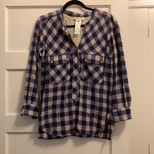 Isabel Marant Etoile Blue Check Top